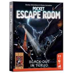 999 Games Pocket Escape Room: Black-out in Tokio bordspel Nederlands, 1 - 6 spelers, 60 minuten, Vanaf 12 jaar