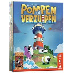 999 Games Pompen of Verzuipen kaartspel Nederlands, 3 - 5 spelers, 30 minuten, Vanaf 10 jaar