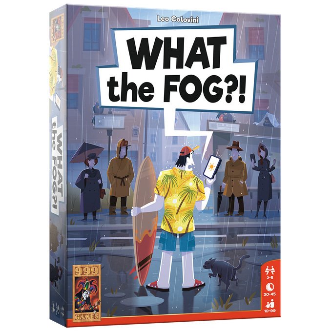 999 Games What The Fog?! kaartspel Nederlands, 2 - 5 spelers, 45 minuten, Vanaf 10 jaar