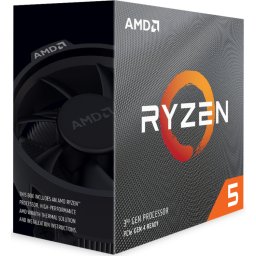 AMD Ryzen 5 3600, 3,6 GHz (4,2 GHz Turbo Boost) processor Unlocked, Wraith Spire