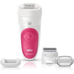 Braun Silk-??pil 5-547 Wit /Roos giftpack