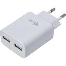 i-tec USB Power Charger 2 Port 2.4A voedingseenheid