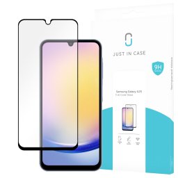 Just in Case Full Cover Tempered Glass voor Samsung A25 Smartphone screenprotector