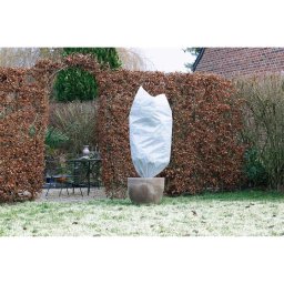 Nature Winterafdekhoes met koord, voor planten 1,50 m x Ø 75 cm afdekking 2 stuks