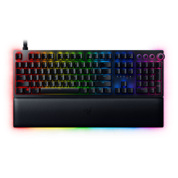 Razer Huntsman V2 Analog Gaming Keyboard - Razer Analog Optical Switches - Multi-function Digital Dial and 4 Media Keys - French Layout