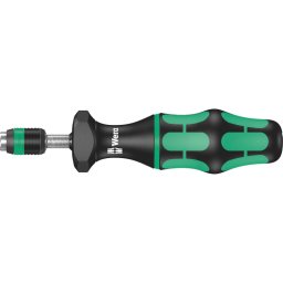 Wera Serie 7400 Kraftform instelbare momentschroevendraaier draaimomentsleutel 1.2 tot 3.0 Nm, met Rapidaptor snelwisselhouder