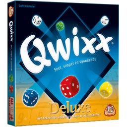 White Goblin Games Qwixx Deluxe dobbelspel Nederlands, 2 - 4 spelers, 15 minuten, Vanaf 8 jaar